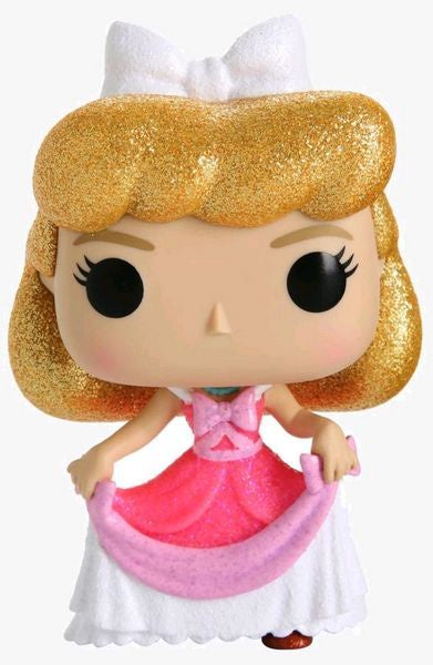 Cinderella - Cinderella Pink Dress Diamond Glitter Collectable Pop! Vinyl #738