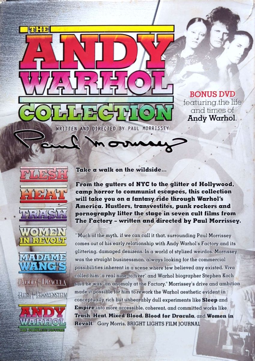 Andy Warhol - Collection 8DVD Boxset