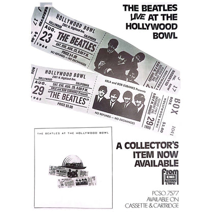 Beatles - 1977 Away With Words Program + Insert