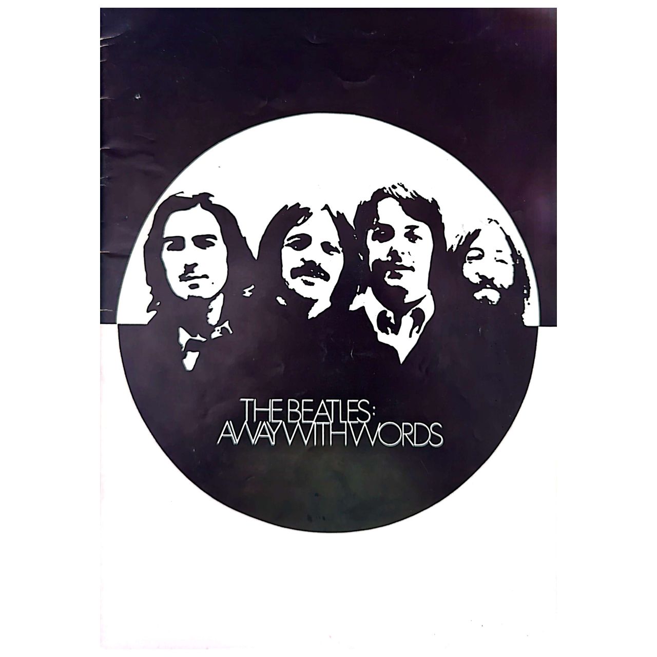 Beatles - 1977 Away With Words Program + Insert