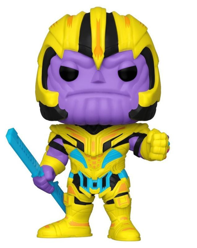 Avengers 4: Endgame - Thanos Blacklight US Exclusive Pop! Vinyl #909