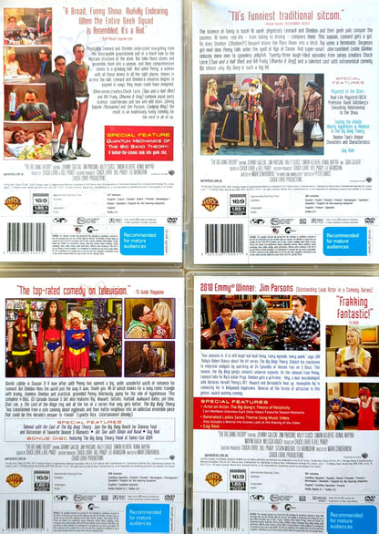 Jim Parsons - Big Bang Theory Seasons 1-4 14DVD Set (Used)