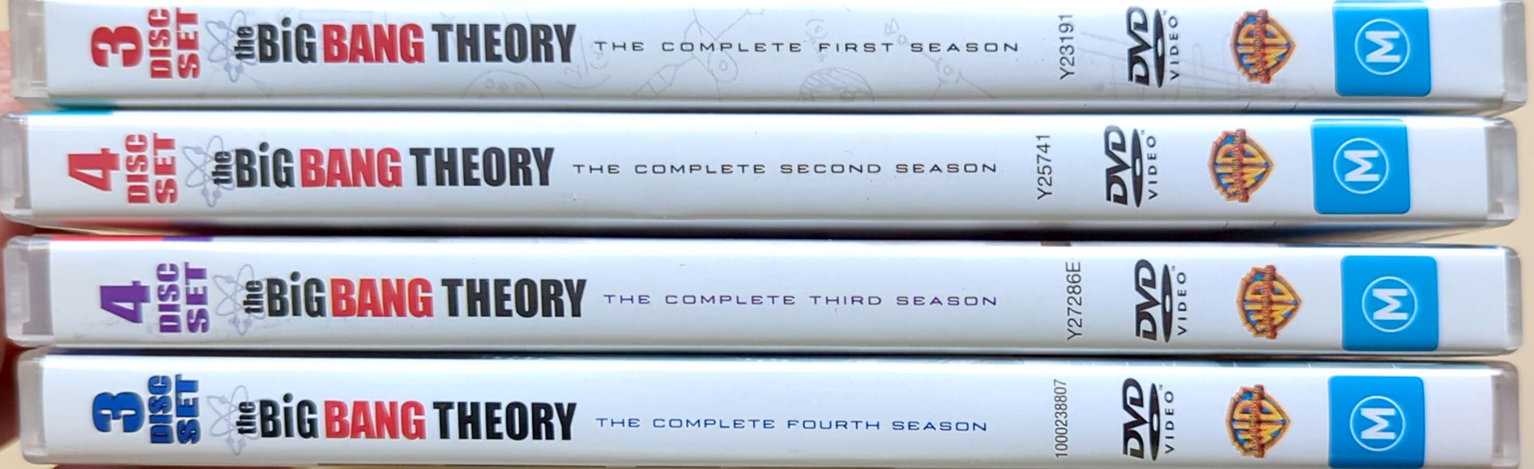 Jim Parsons - Big Bang Theory Seasons 1-4 14DVD Set (Used)