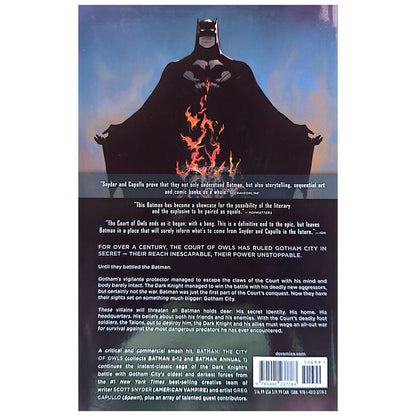 Scott Snyder - Batman New 52 Vol 2 City Of Owls Book (Used)