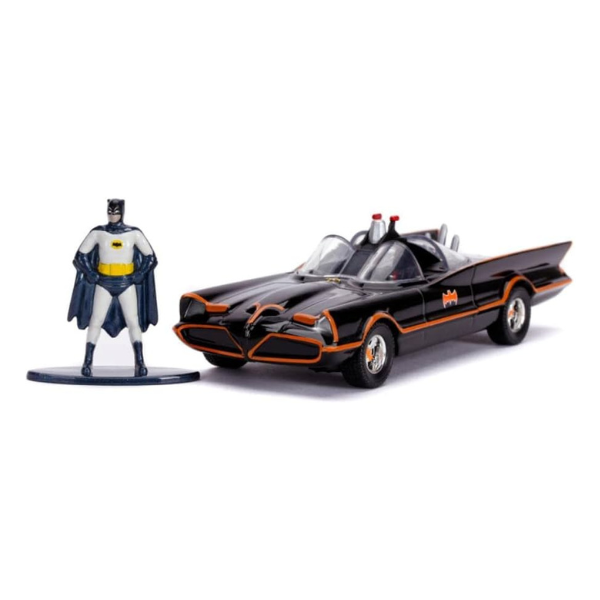 Batman (1966 TV Series) - 1:32 Batmobile with Figure Hollywood Ride Die Cast Car