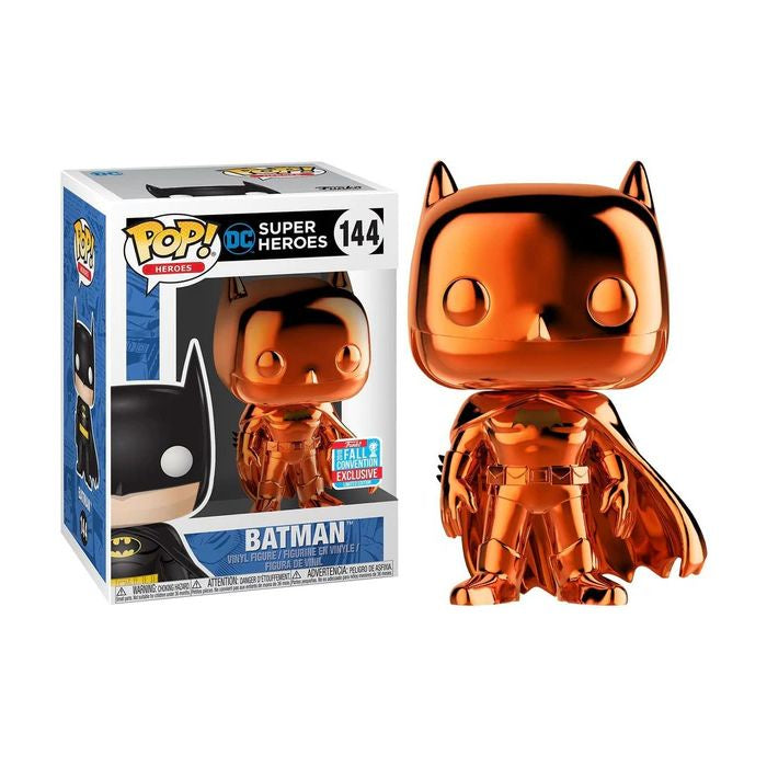Batman - Batman Orange Chrome 2018 NYCC Collectable Pop! Vinyl #144