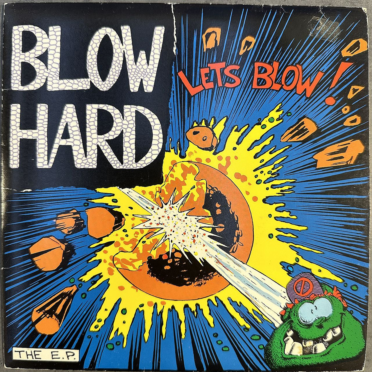 Blowhard – Let's Blow! 7" EP Vinyl (Used) With Poster