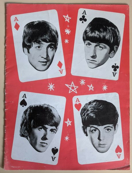 Beatles - 1964 UK With Mary Wells Original Concert Tour Program