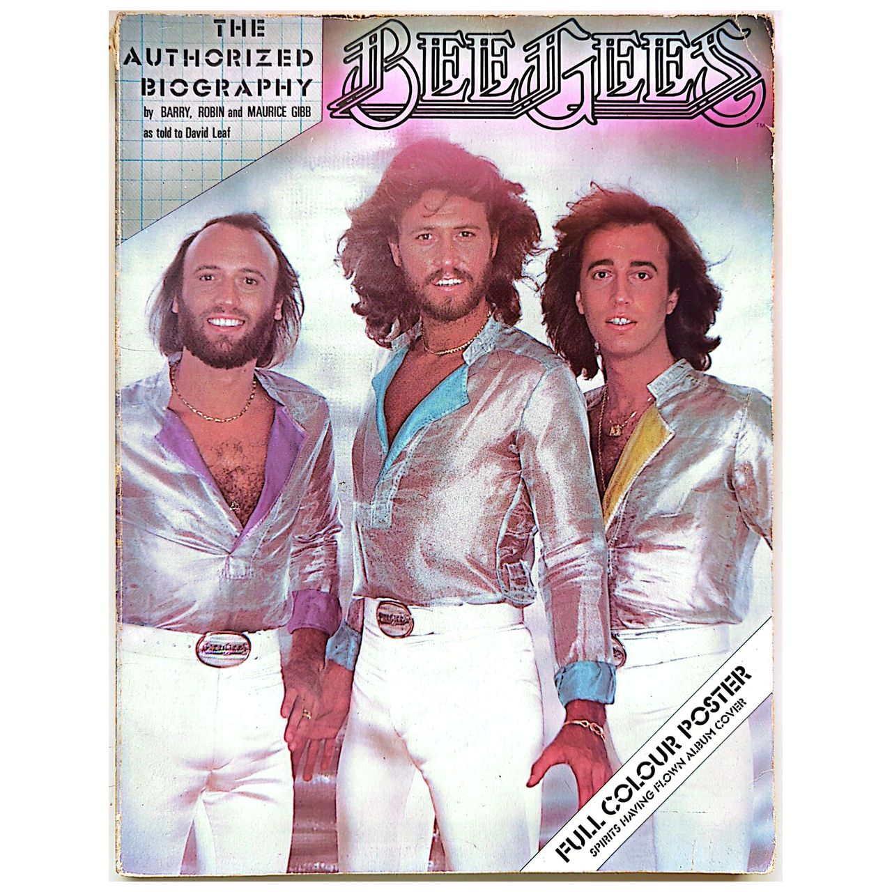 David Leaf - 1979 Bee Gees: Authorized Biography Soft Cover Book 1st Edition (Used) NO Poster