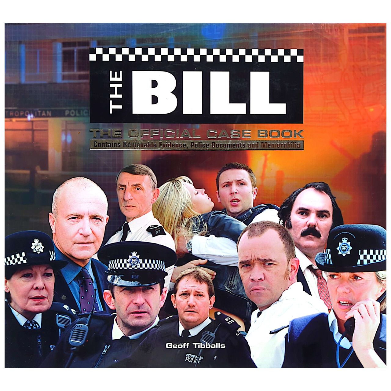 Geoff Tibballs - The Bill Official Case Book Hardcover (Used)
