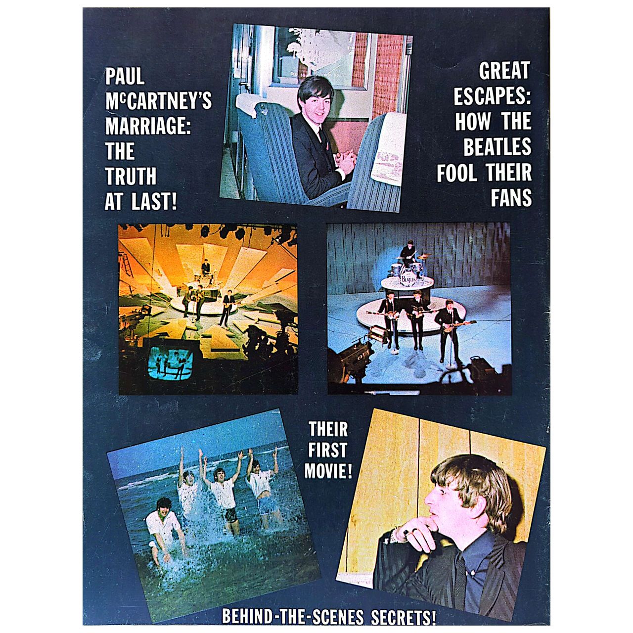 Beatles - 1964 Original Beatles Book Two Magazine (Used)