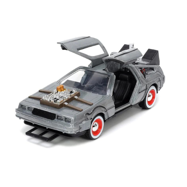 Back to the Future 3 - DeLorean 1:32 Scale Die Cast Car