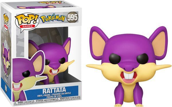 Pokemon - Rattata Pop! Vinyl #595