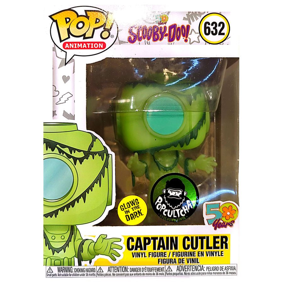 Scooby Doo - Captain Cutler Glow Collectable Pop! Vinyl #632