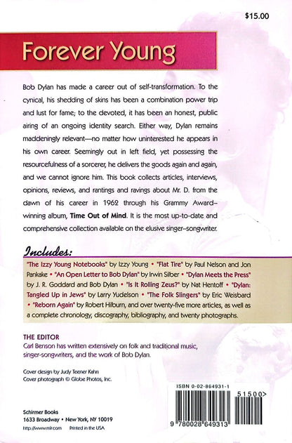 Carl Benson - The Bob Dylan Companion: Four Decades Of Commentary Paperback Book (1998)