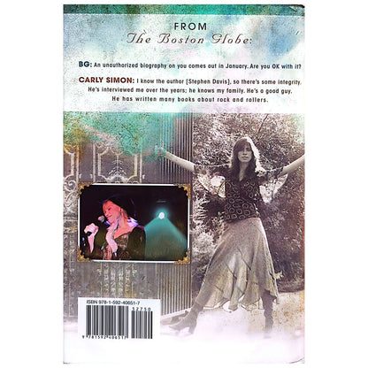 Stephen Davis - Carly Simon More Room In A Broken Heart Hardcover Book (2012)