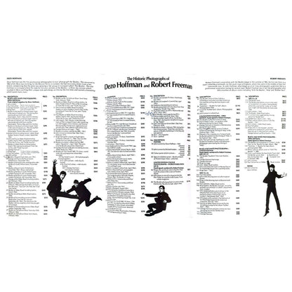 Dezo Hoffman & Robert Freeman - Beatles Catalog 1986 Silver K Fine Arts