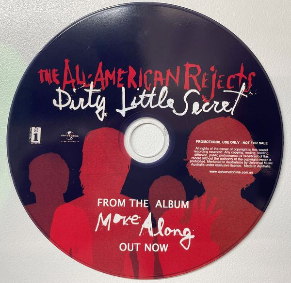 All-American Rejects - Dirty Little Secret Promo CD