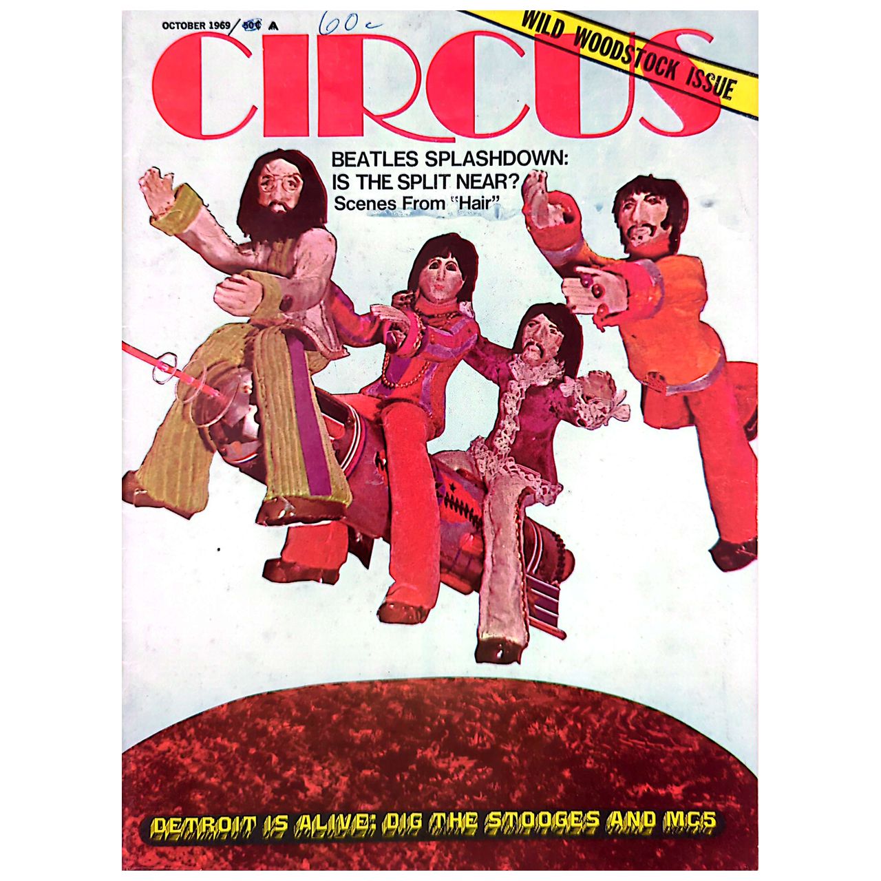 Beatles - Circus Oct 1969 Woodstock Magazine