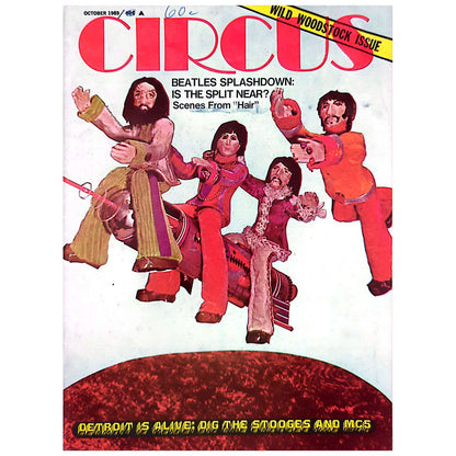 Beatles - Circus Oct 1969 Woodstock Magazine