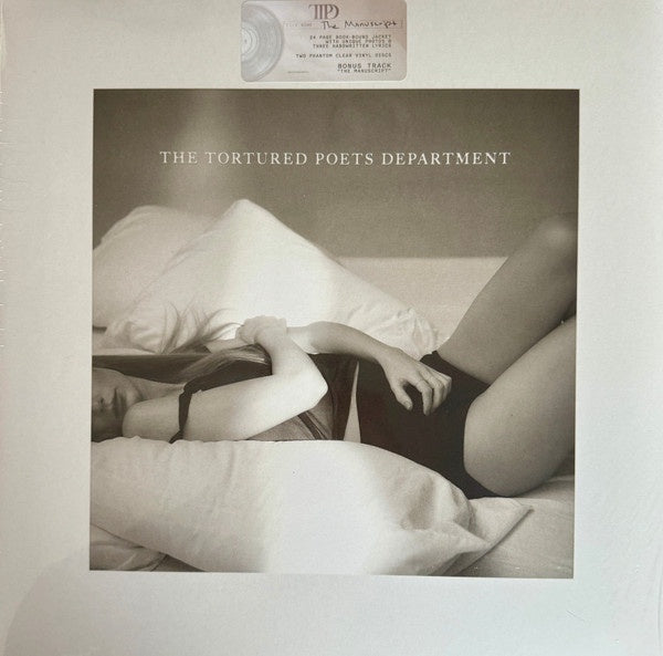 Taylor Swift - The Tortured Poets Department Phantom Clear Coloured Vinyl 2LP (Used)