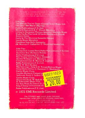 Cliff Richard – Live! Cassette (Used)