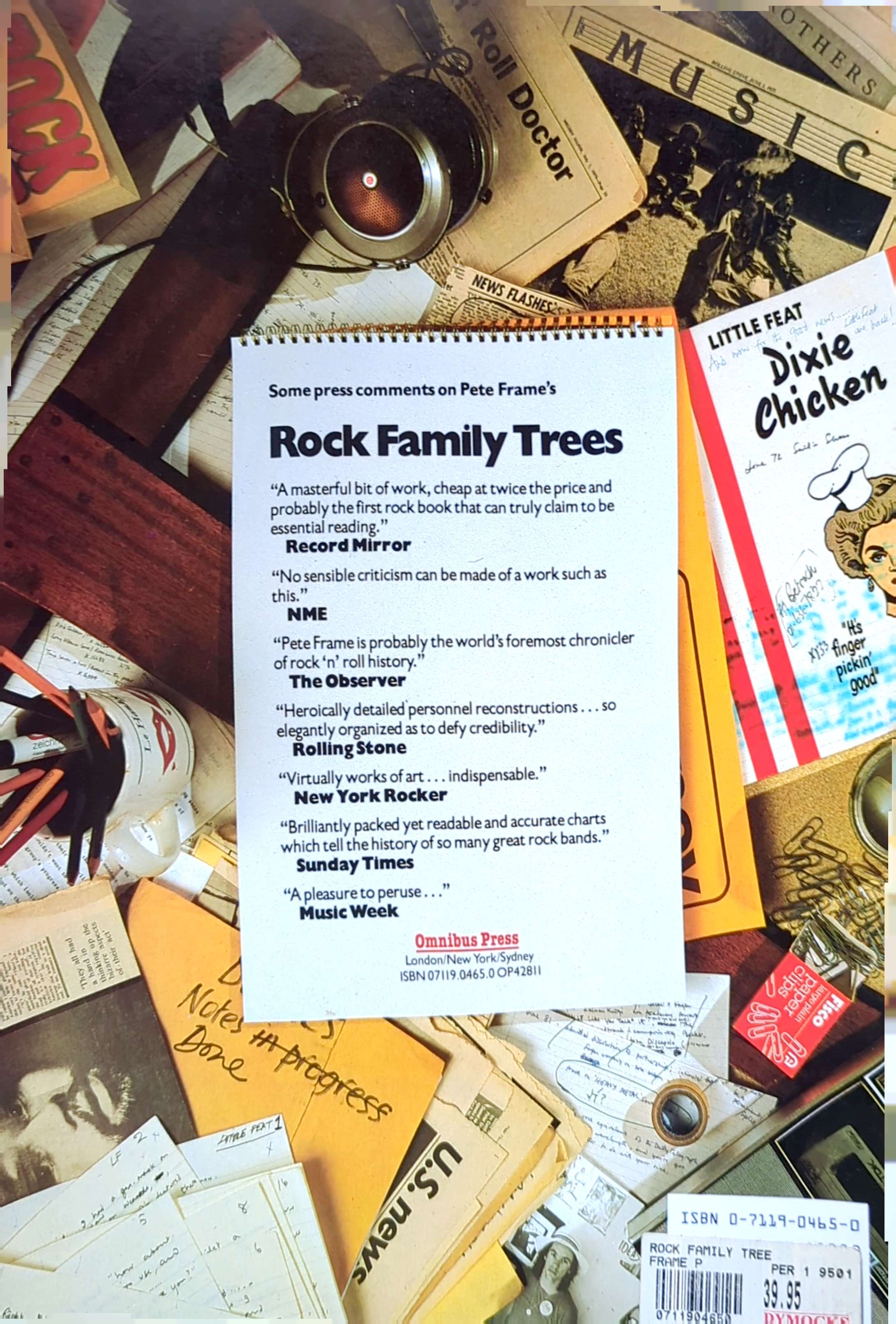 Pete Frame - The Complete Rock Family Trees Book (1993)