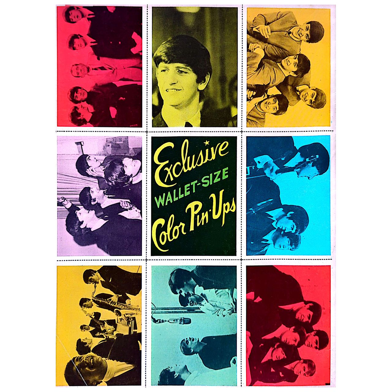 Beatles Meet Dave Clark 5 - 1964 - Beatles & Dave Clark 5 Fabulous Feud Teen Magazine (Used)