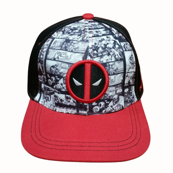 Deadpool - Eye Logo & Scenes Cap