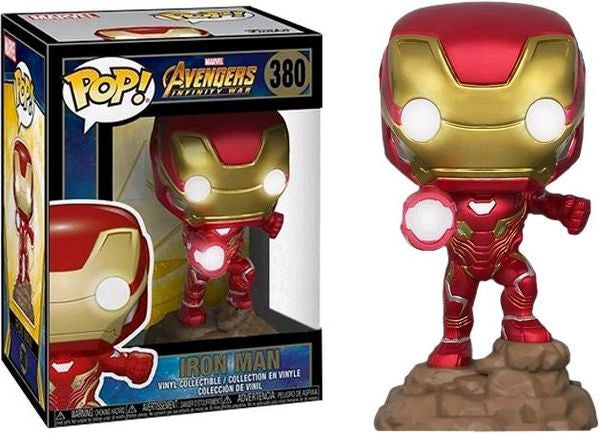 Avengers 3: Infinity War - Iron Man Light Up US Exclusive Collectable Pop! Vinyl #380