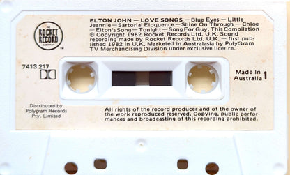 Elton John – Love Songs Cassette (Used)