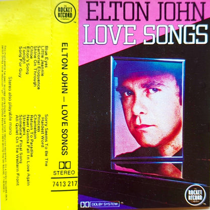 Elton John – Love Songs Cassette (Used)