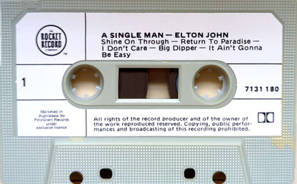 Elton John – A Single Man Cassette (Used)