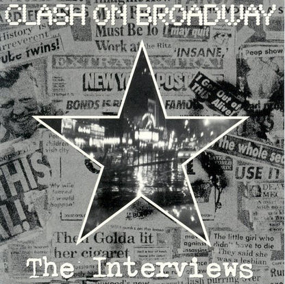 Clash - Clash on Broadway - Interviews Promo CD
