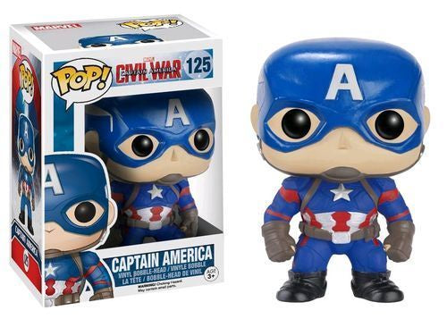 Captain America 3: Civil War - Captain America Pop! Vinyl #125