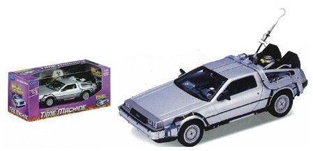 Back To the Future 1 - 1:24 Delorean Die Cast Car