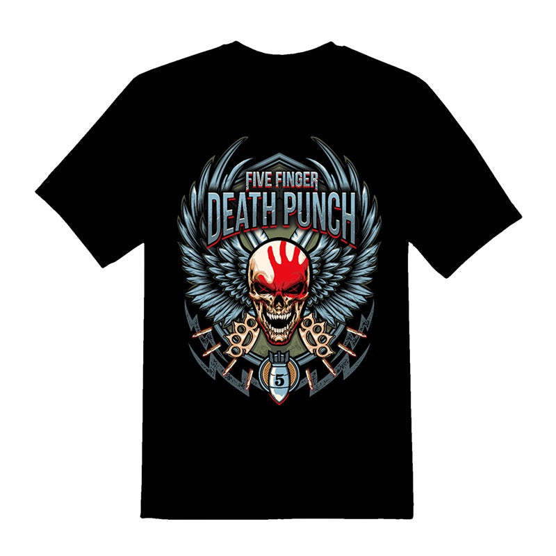Five Finger Death Punch - Skull Unisex T-Shirt