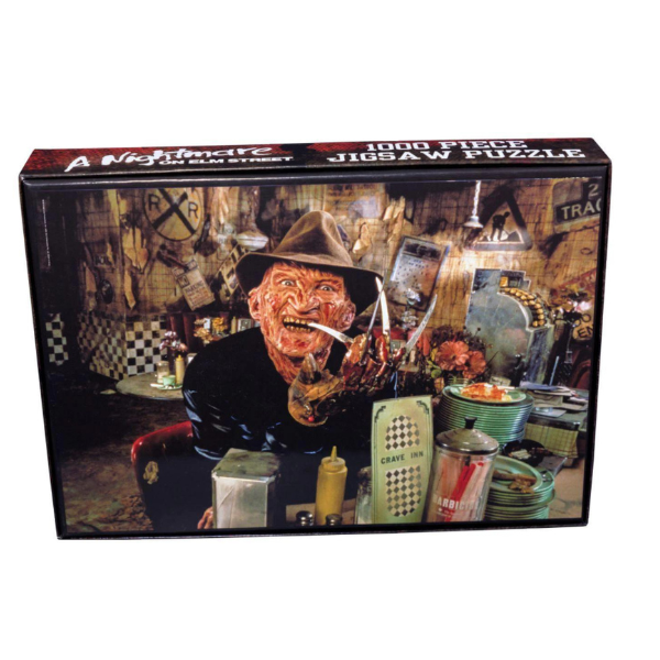 Nightmare On Elm Street - Freddy Krueger at the Diner 1000 Piece Jigsaw Puzzle