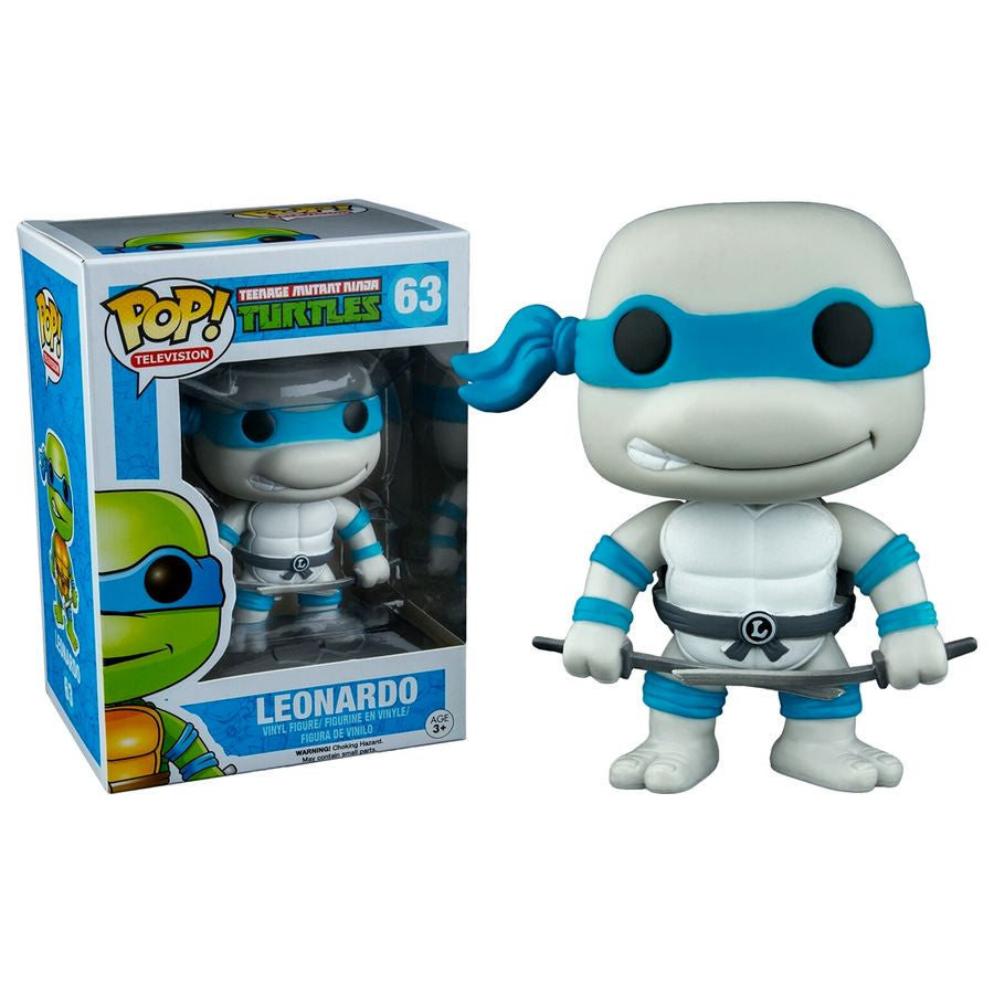 Teenage Mutant Ninja Turtles - Leonardo Greyscale Collectable Pop! Vinyl #63