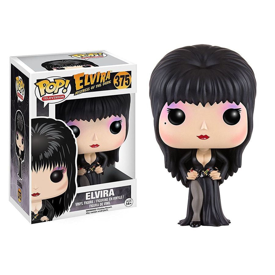 Elvira Mistress Of The Dark - Elvira (Black Dress) Collectable Pop! Vinyl #375