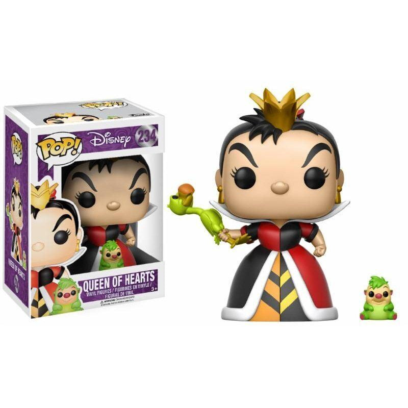 Alice In Wonderland - Queen Of Hearts With Hedgehog Collectable  Pop! Vinyl #234