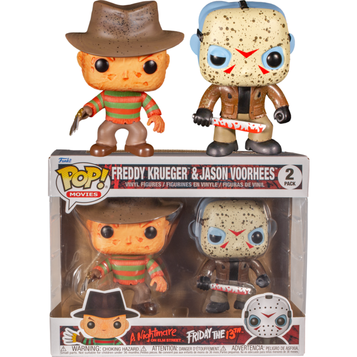 Freddy Vs Jason - 2-Pack Freddy & Jason Pop! Vinyl