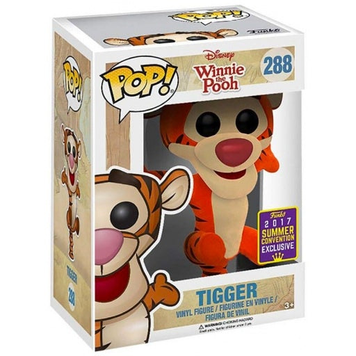 Winnie The Pooh - Tigger 2017 Summer Convention Exclusive Flocked Collectable Pop! Vinyl