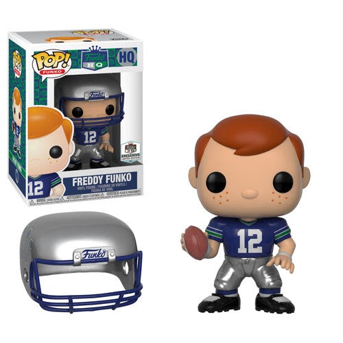 Funko HQ - Freddy Funko Football Freddy (Throwback) Collectable Pop! Vinyl