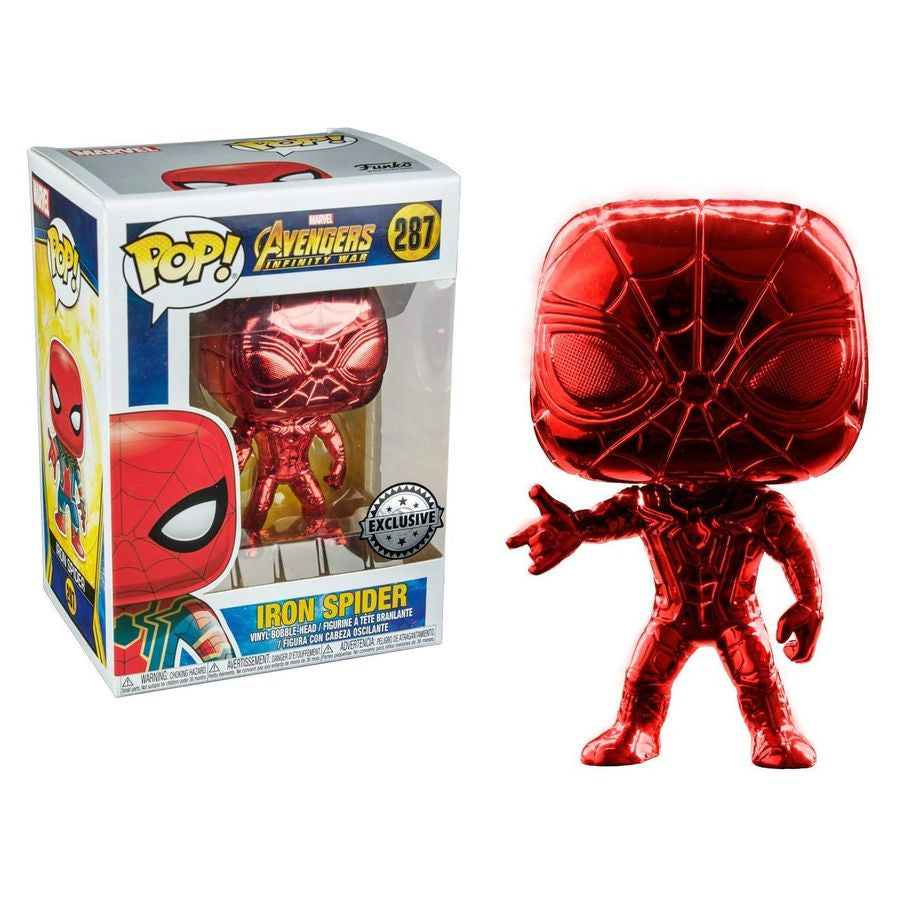 Avengers Infinity War - Iron Spider Red Chrome Collectable Pop! Vinyl #287