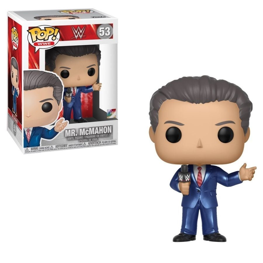 WWE - Mr McMahon Collectable Pop! Vinyl #53