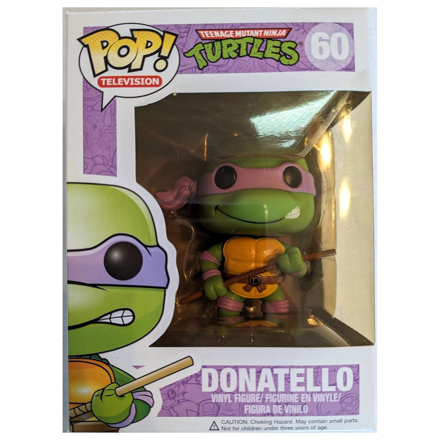 Teenage Mutant Ninja Turtles - Donatello Collectable Pop! Vinyl #60 (Used)