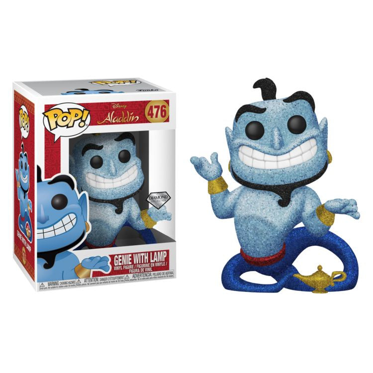 Aladdin - Genie With Lamp Glitter Collectable  Pop! Vinyl #476