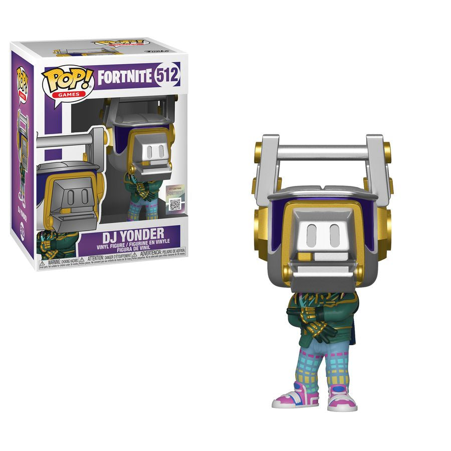 Fortnite - DJ Yonder Collectable Pop! Vinyl #512 (Used)