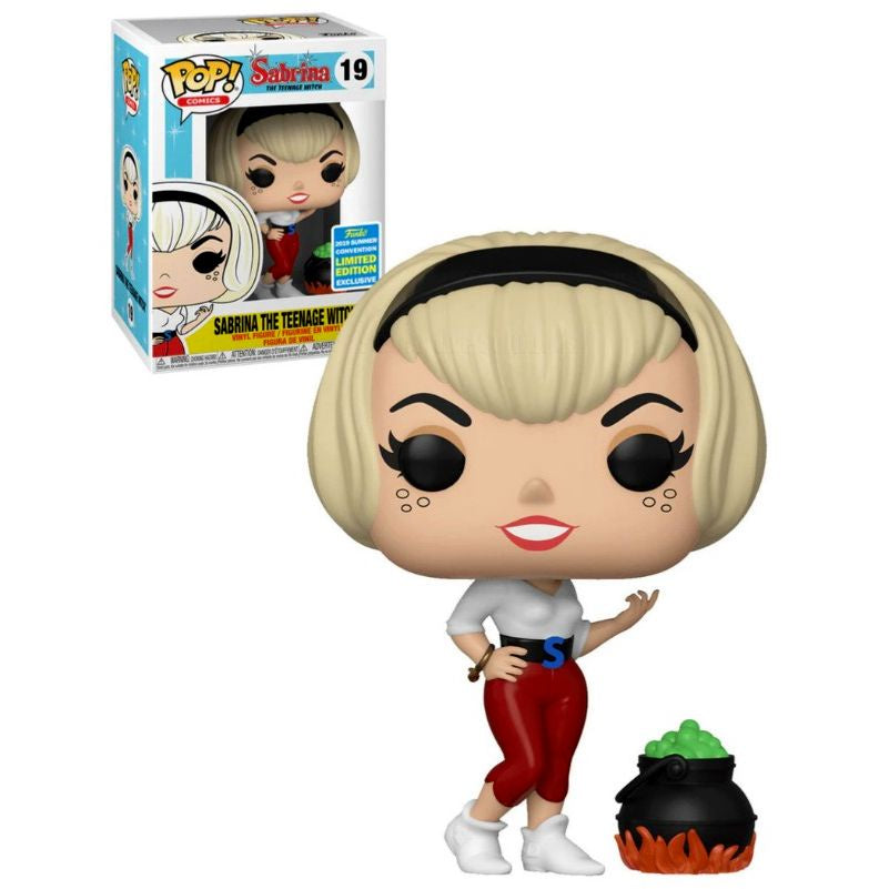 Sabrina The Teenage Witch - Sabrina With Cauldron 2019 SDCC Collectable Pop! Vinyl #19